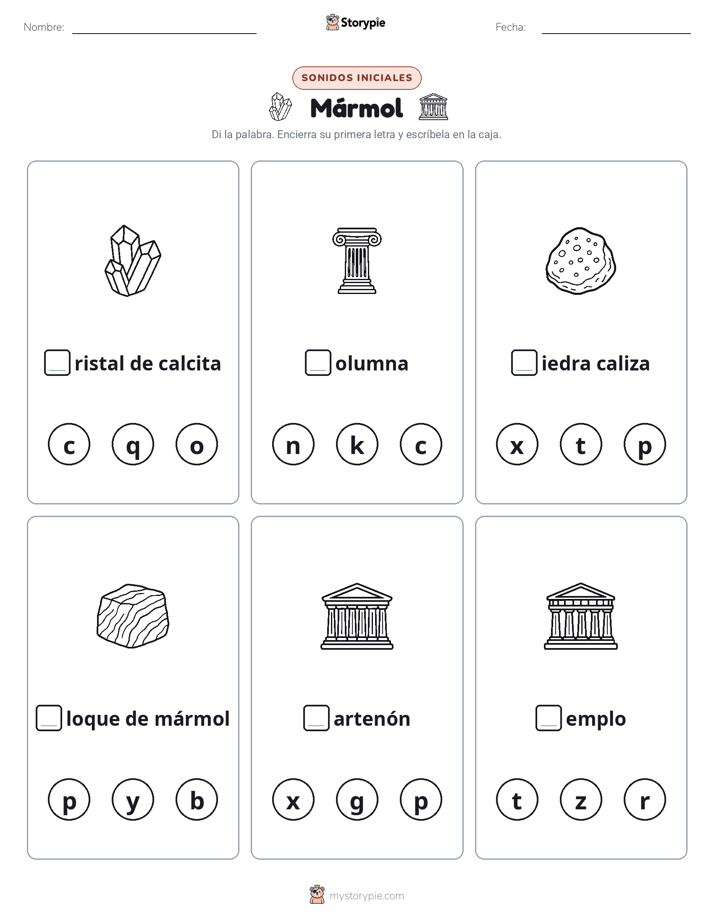 Sonidos Iniciales