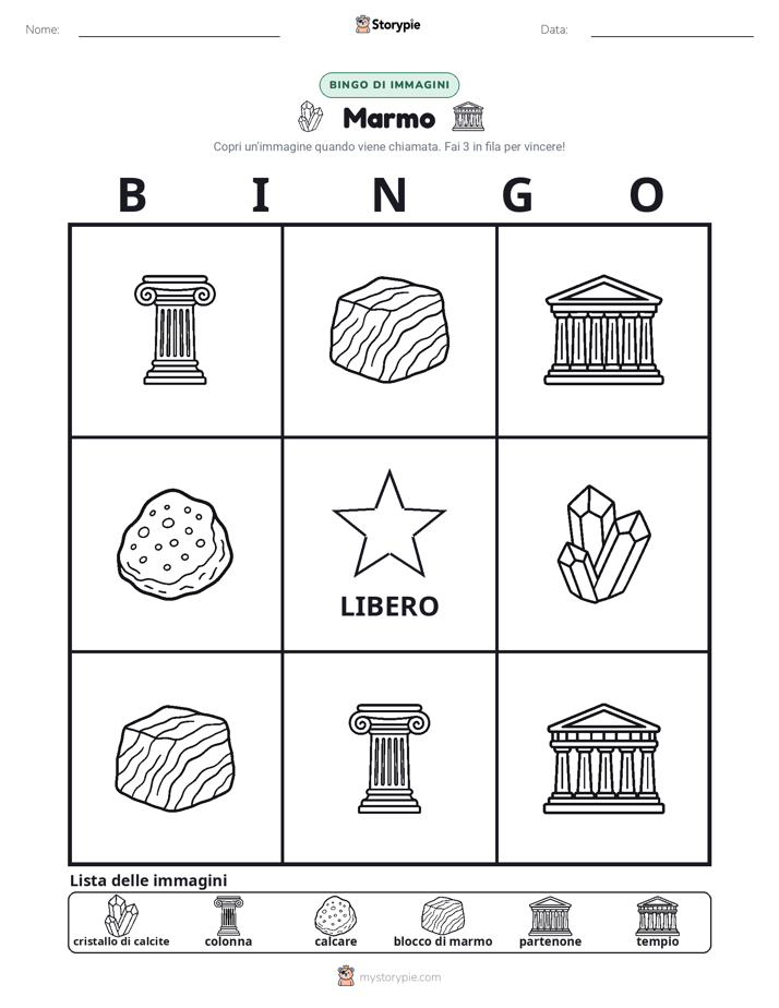 Bingo delle Immagini