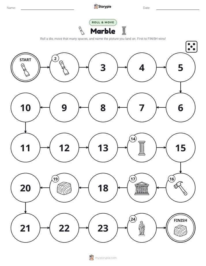 Roll & Move Game