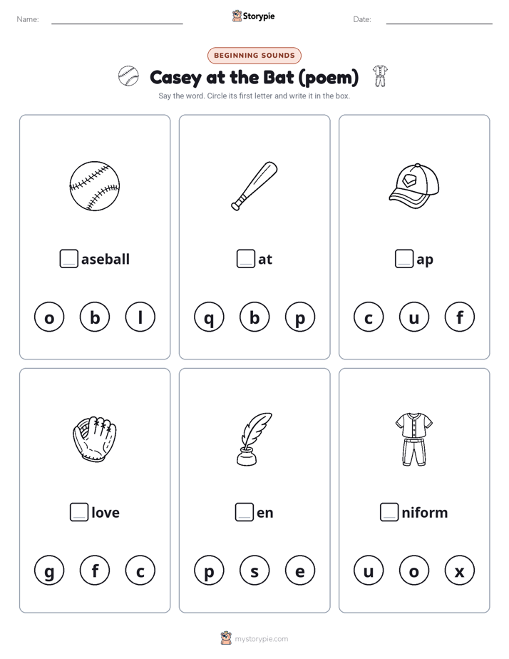 Beginning Sounds