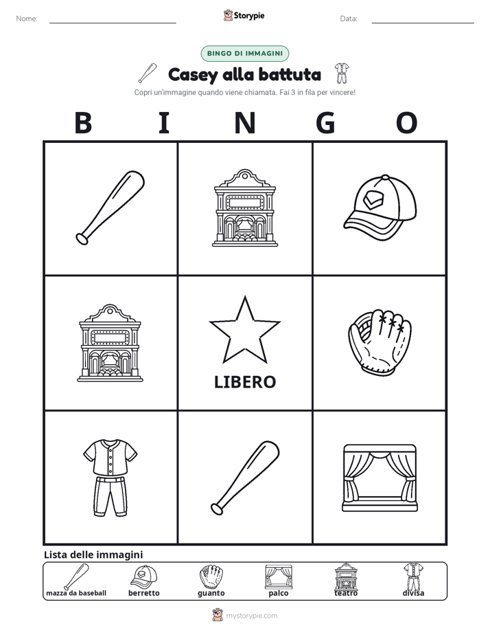 Bingo delle Immagini
