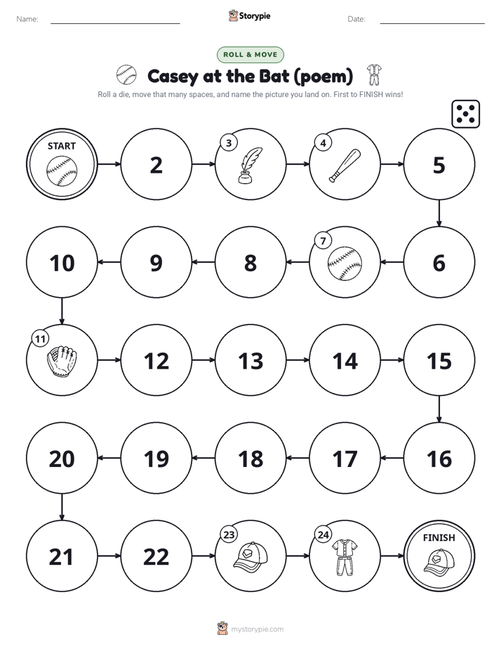 Roll & Move Game