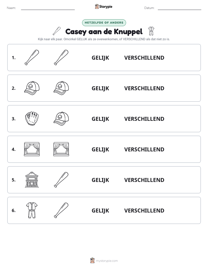Zelfde of Verschillend
