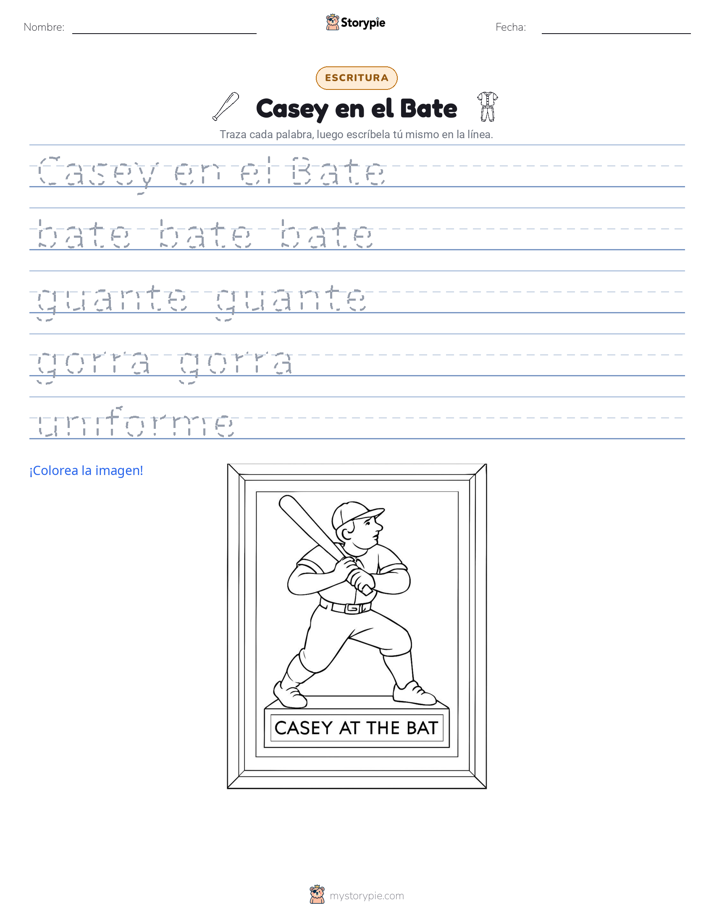 Práctica de Escritura