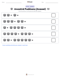 Ancestral Puebloans (Anasazi) printable worksheet preview