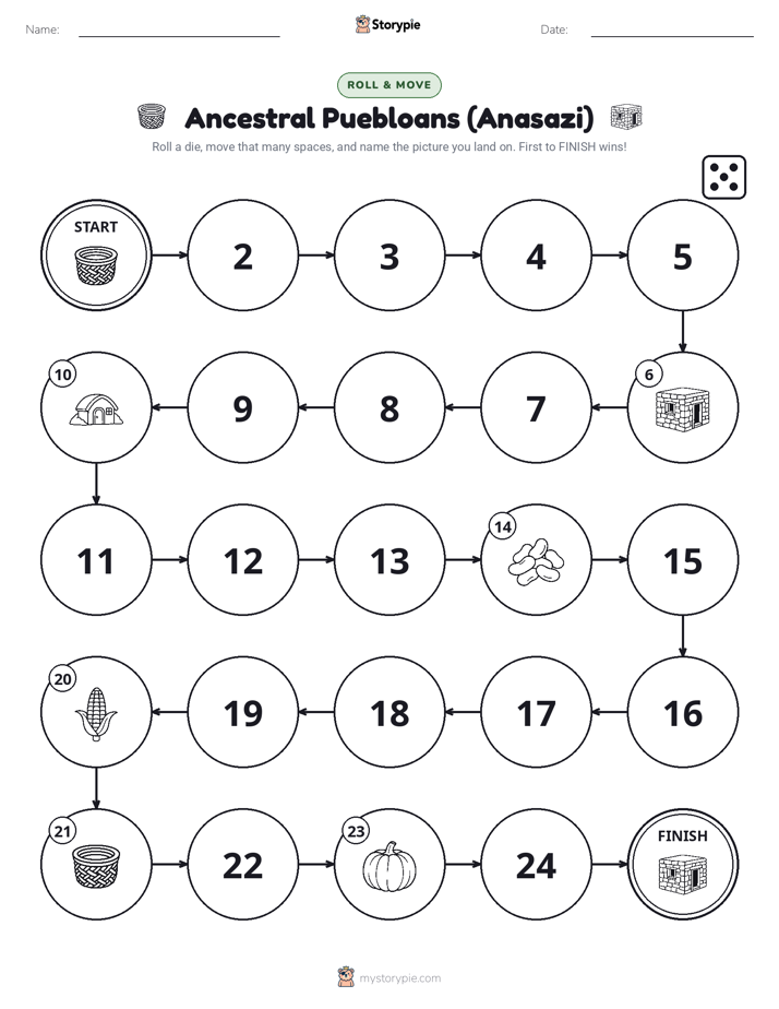 Roll & Move Game