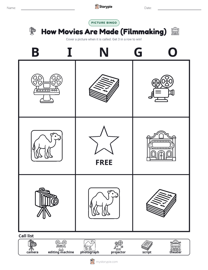 Picture Bingo
