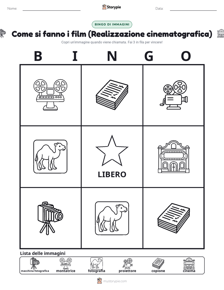 Bingo delle Immagini