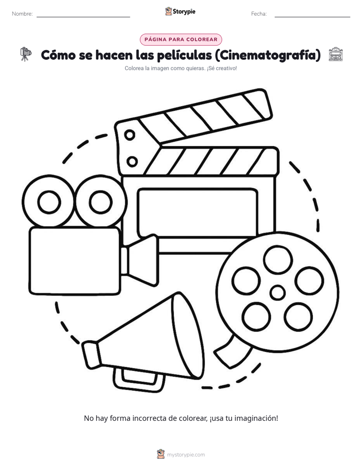 Página para Colorear