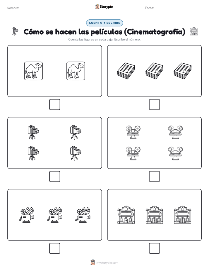 Cuenta y Escribe