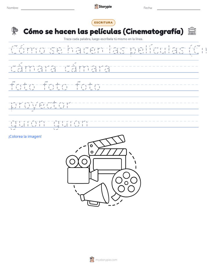 Práctica de Escritura