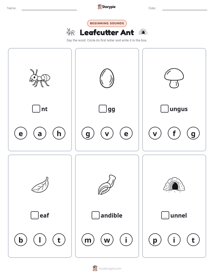Beginning Sounds