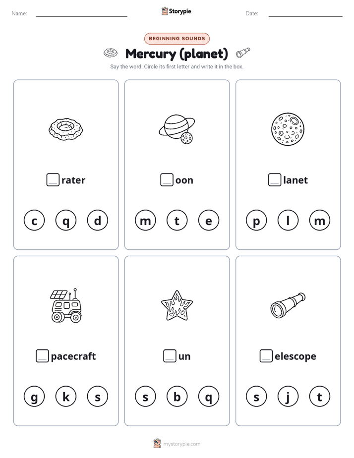 Beginning Sounds