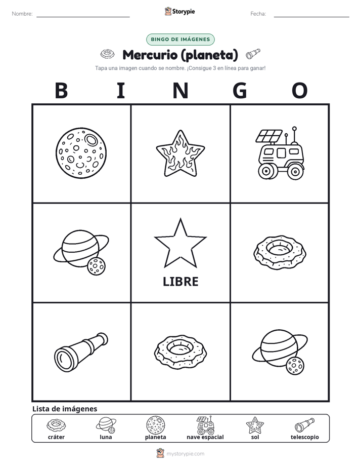 Bingo de Imágenes
