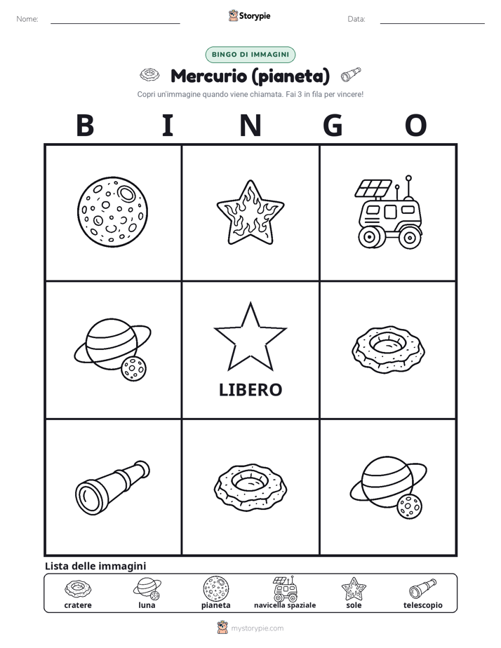 Bingo delle Immagini