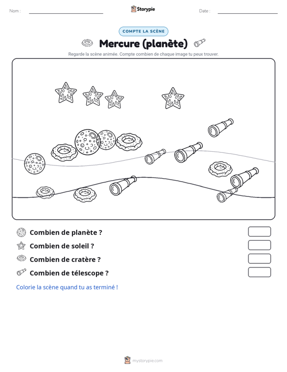 Scène de Comptage