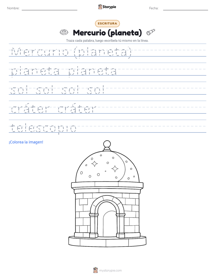 Práctica de Escritura