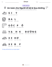 Xem trước tài liệu in sẵn An toàn cho Người đi bộ & Qua đường