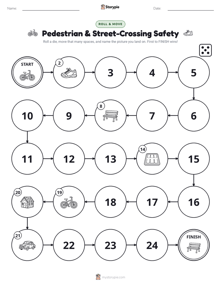 Roll & Move Game