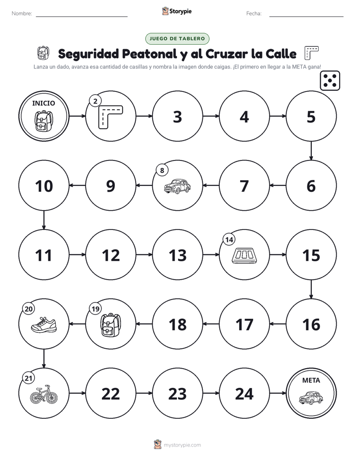 Juego de Rueda y Avanza