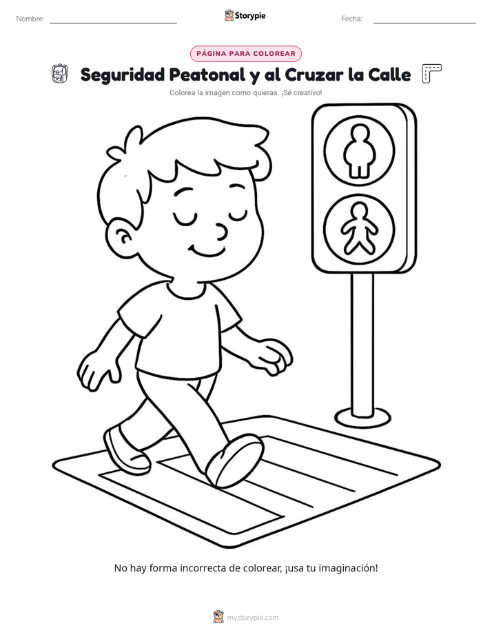 Página para Colorear