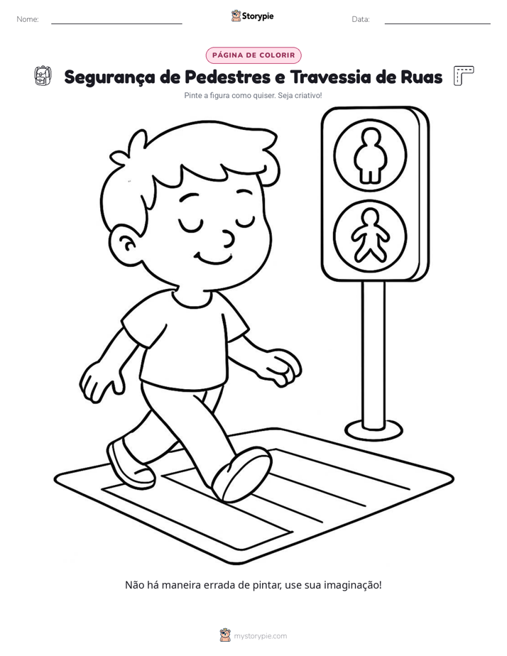 Página para colorir