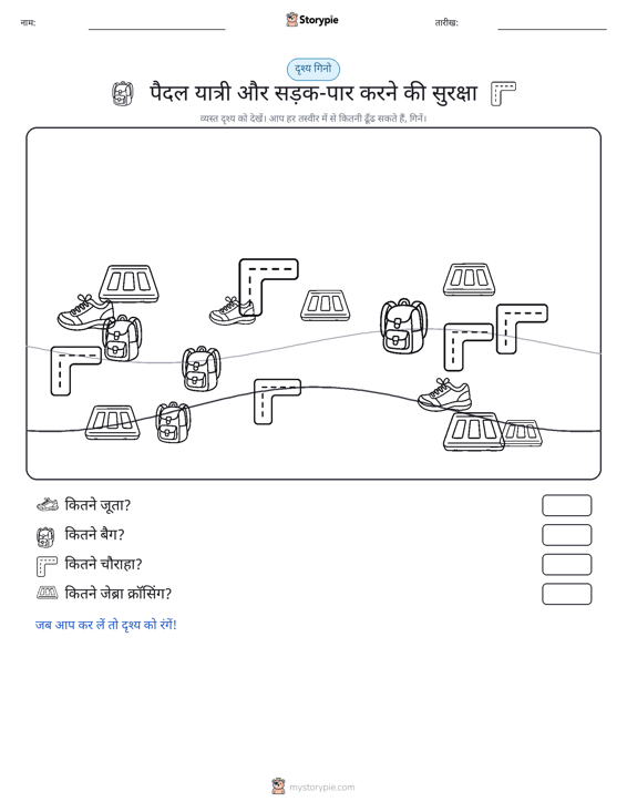 गिनती दृश्य
