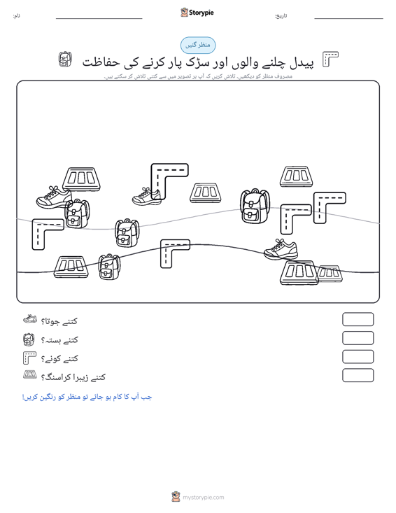 گنتی کا منظر