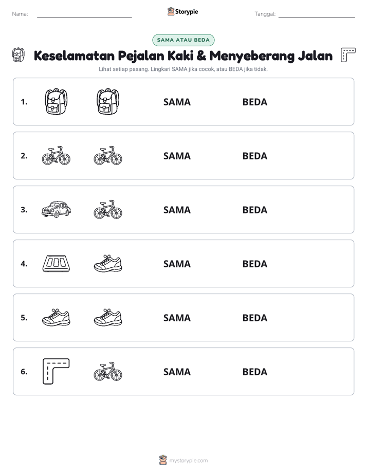 Sama atau Berbeda