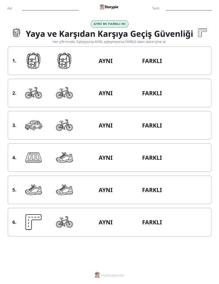 Aynı mı Farklı mı