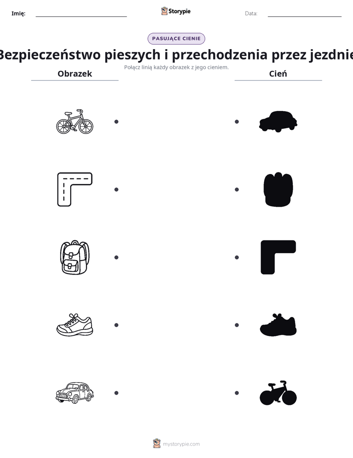 Dopasowanie cieni