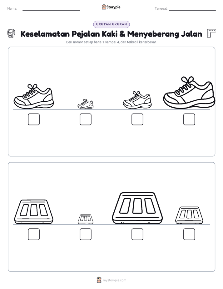 Urutan Ukuran