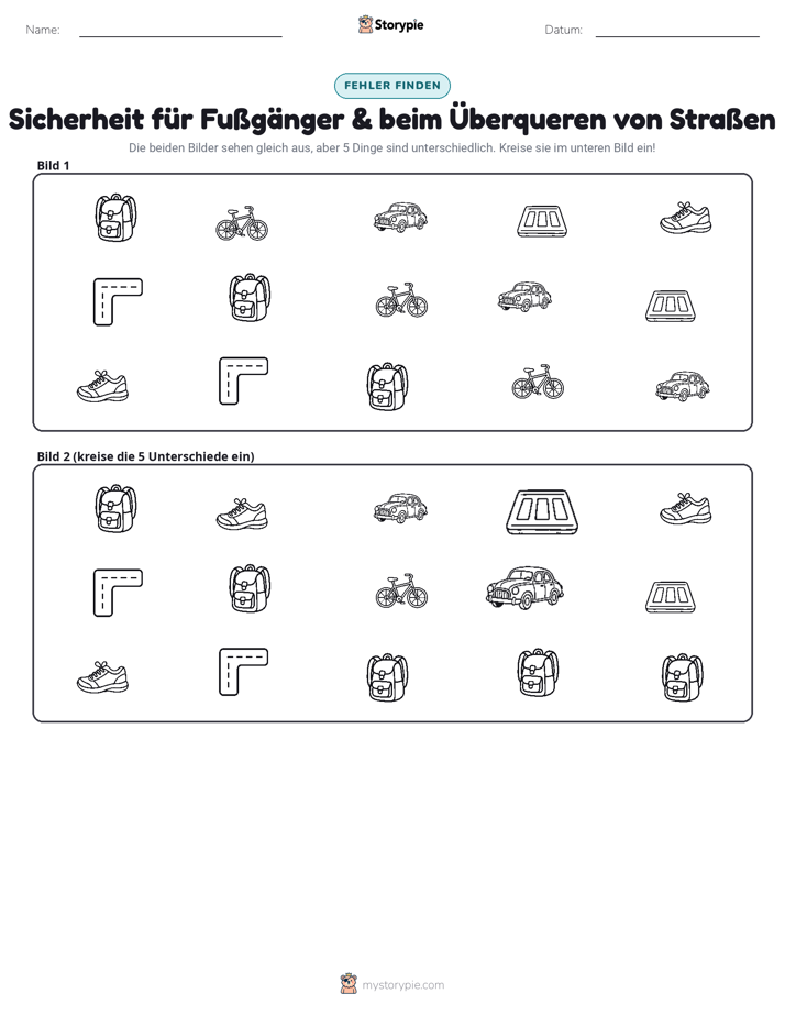 Finde den Unterschied