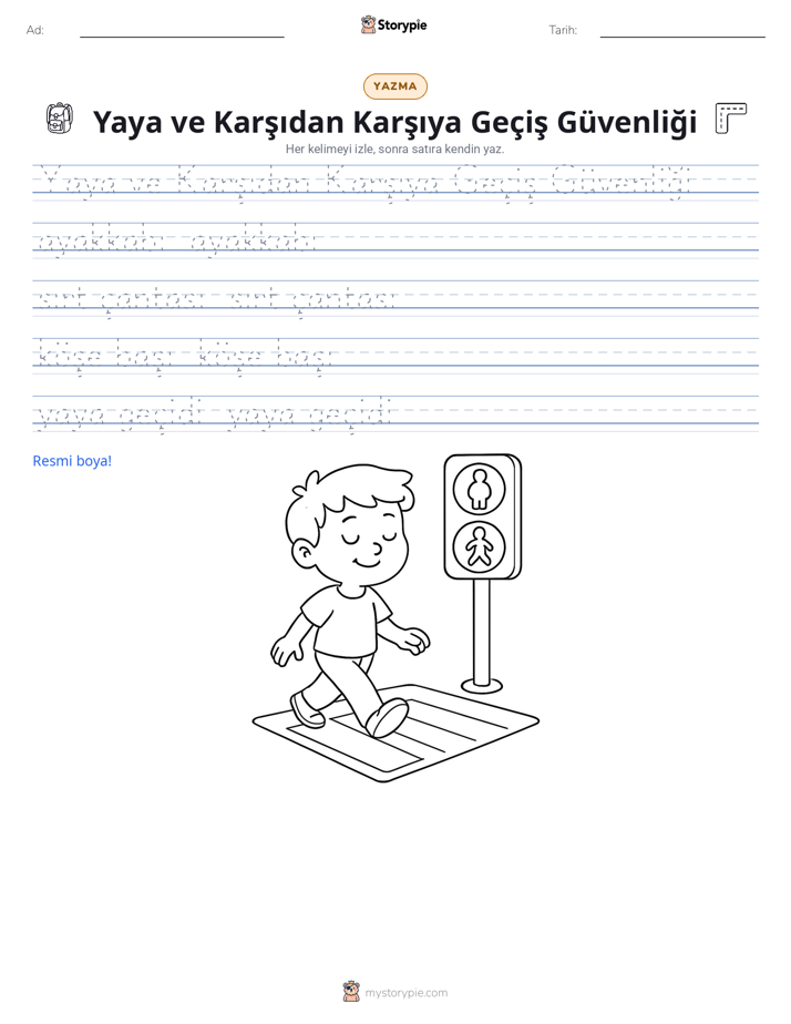 Yazma Pratiği