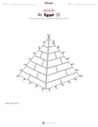 Egypt printable worksheet preview