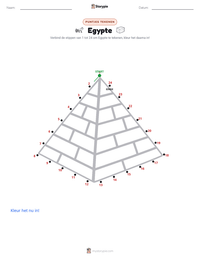 Egypte afdrukbare werkblad voorbeeld