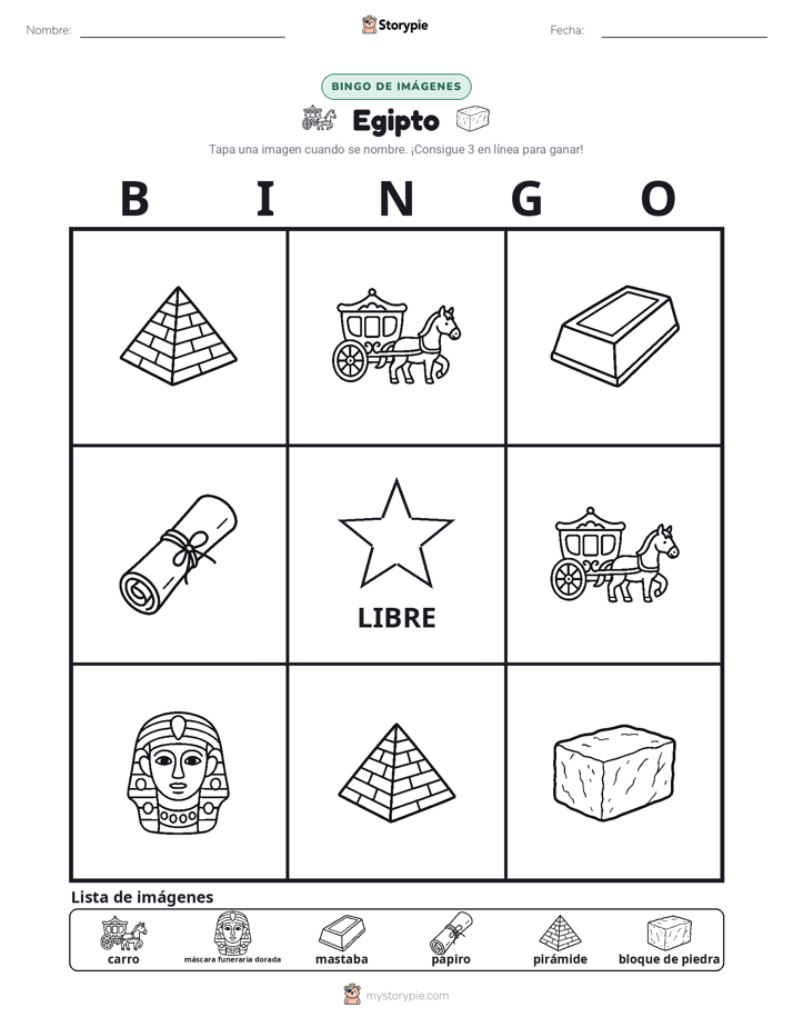 Bingo de Imágenes
