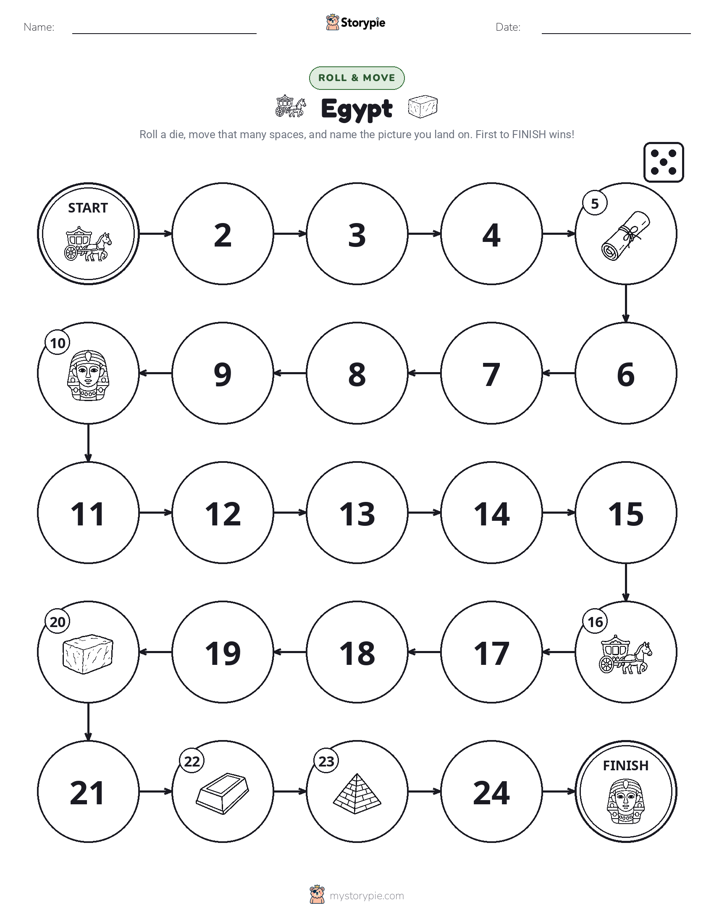 Roll & Move Game