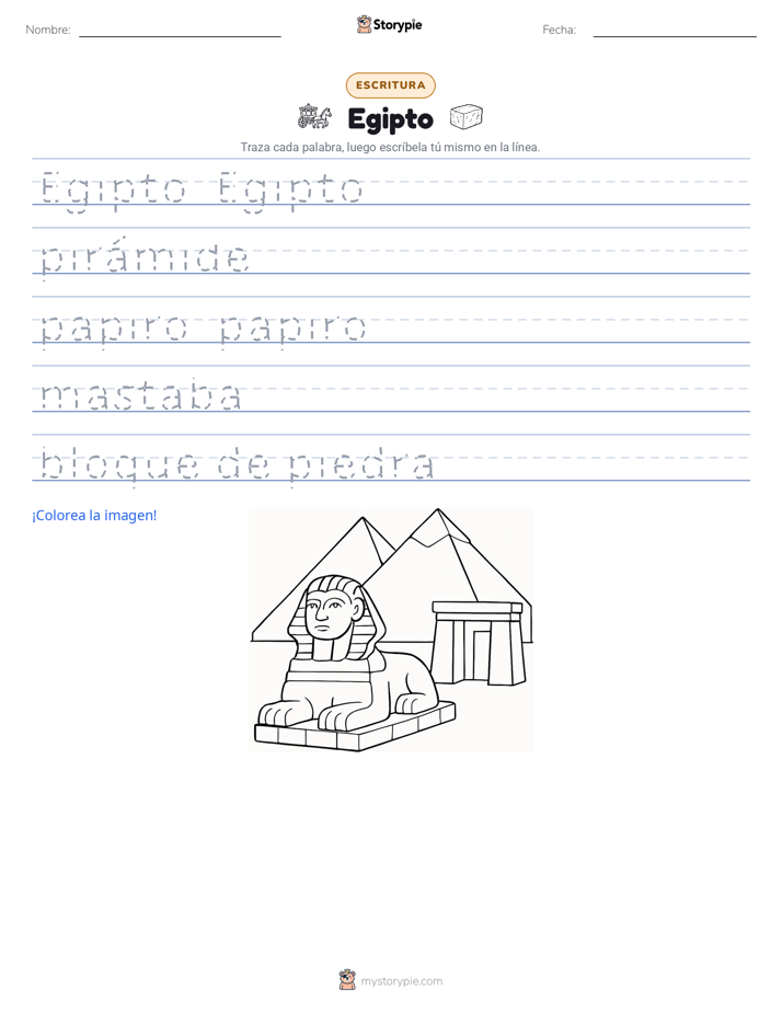 Práctica de Escritura