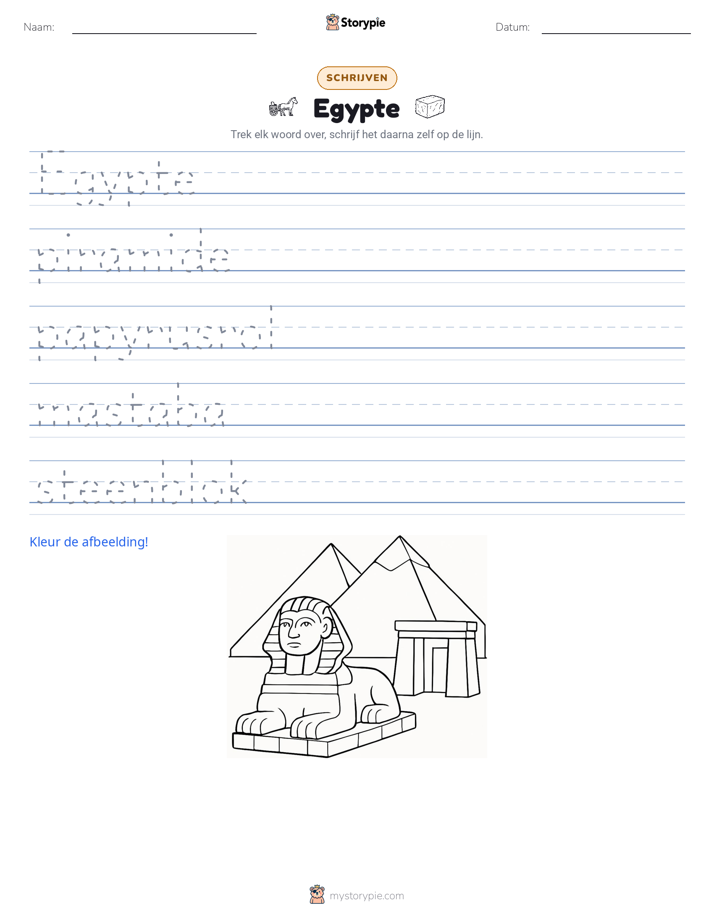Schrijf Oefening