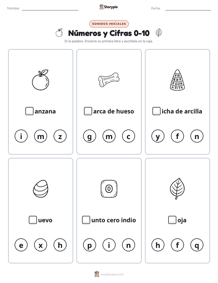 Sonidos Iniciales
