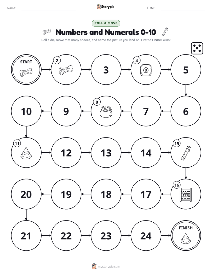 Roll & Move Game