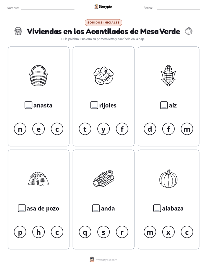 Sonidos Iniciales