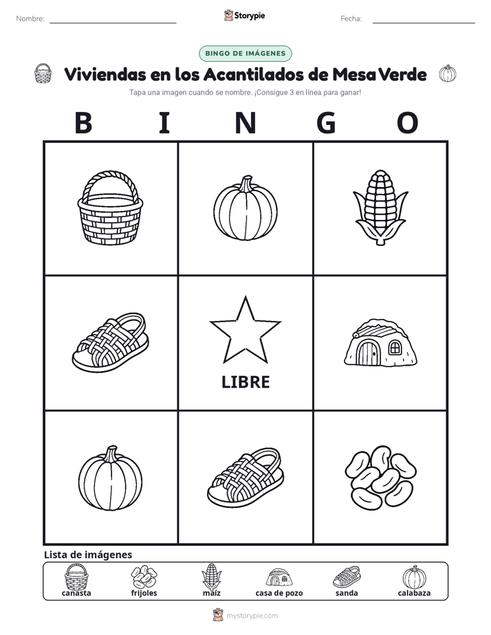 Bingo de Imágenes