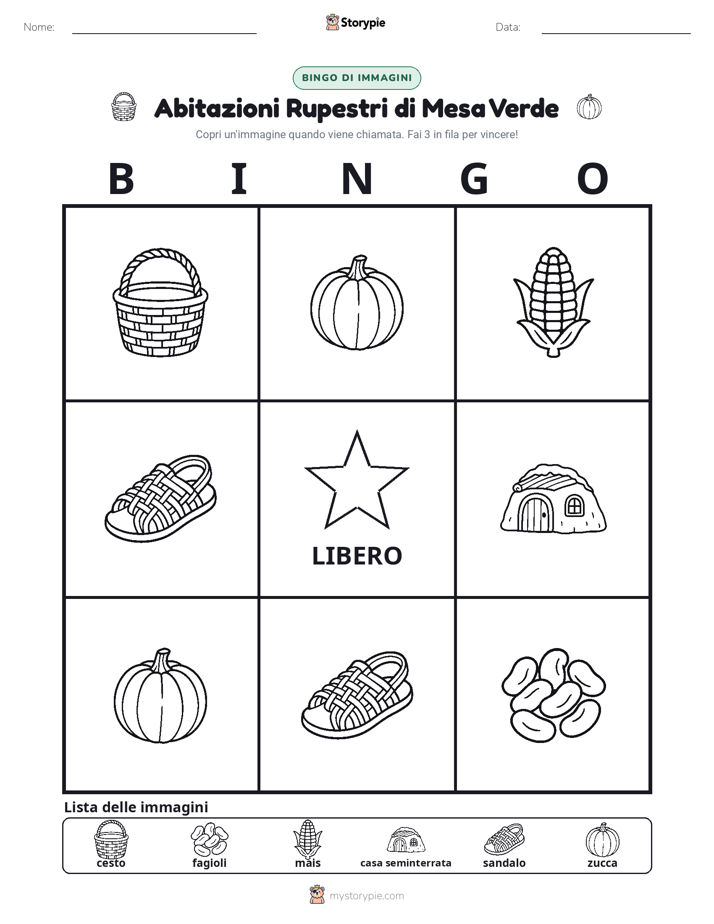 Bingo delle Immagini