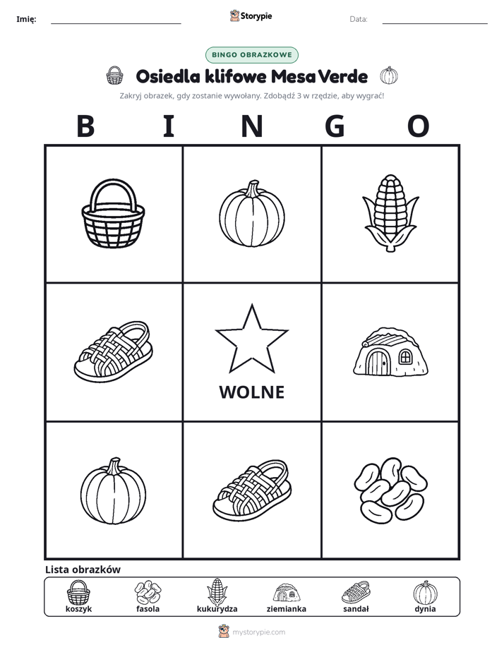 Bingo obrazkowe