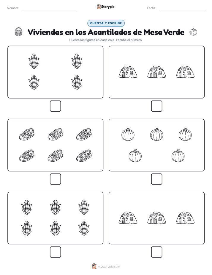 Cuenta y Escribe