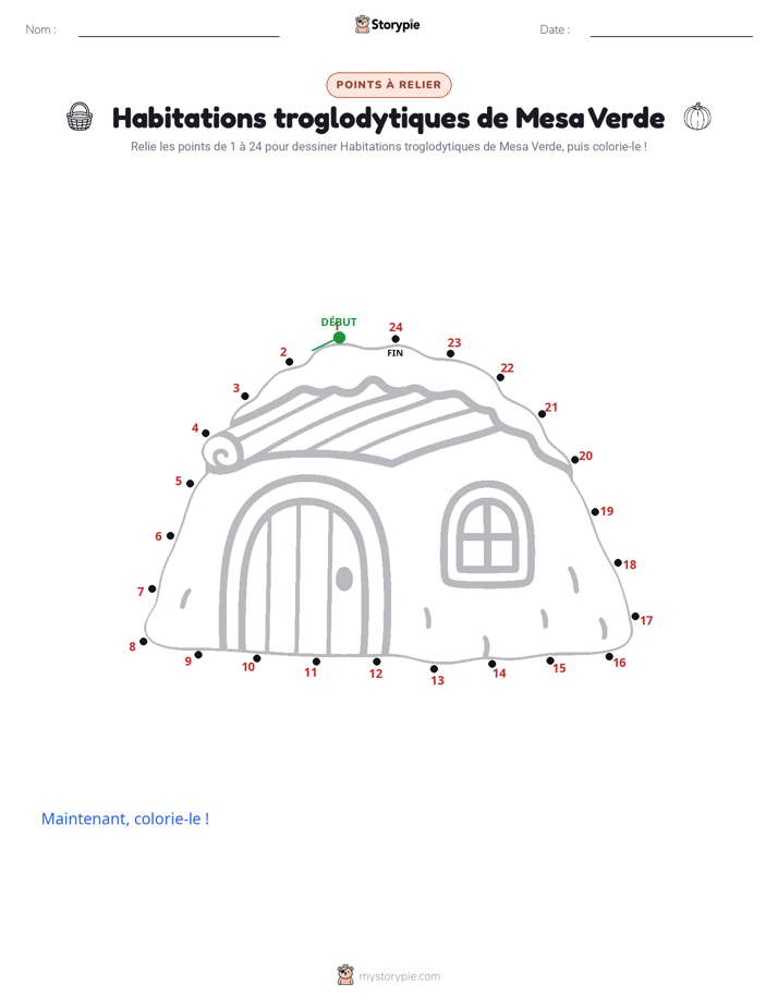 Relie les points