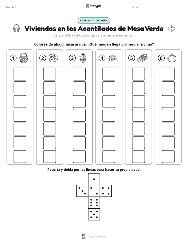 Rueda y Colorea