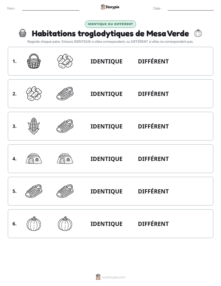 Identique ou Différent